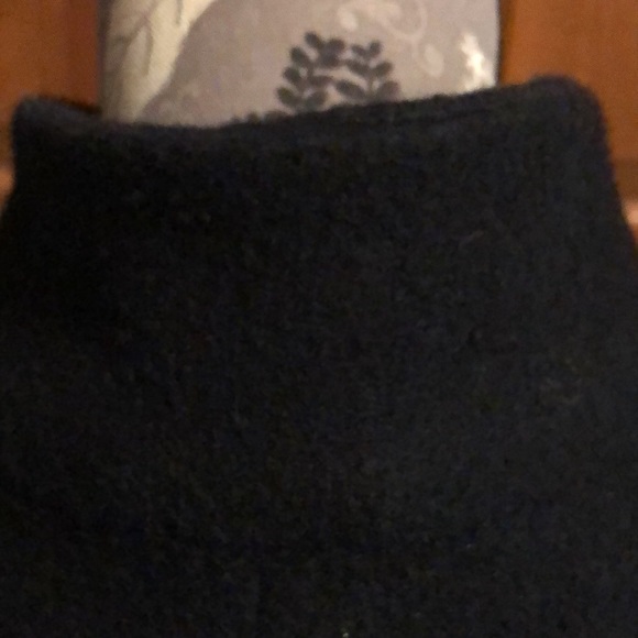 Old Navy fall/winter black 3/4 coat with funnel neck and covered zipper - Picture 8 of 16